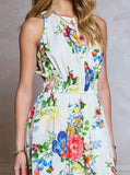 Berry Halter Dress