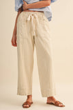 Striped Drawstring Pant