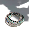 Elley Stretchy Stackable Gemstone Bracelet, Handmade in USA