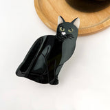 Sitting Kitty Hair Claw Clip