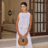 Rattan Orb Handbag