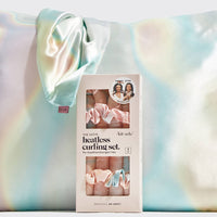 KITSCH Satin Pillowcase  in Aura