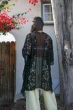 Floral Long Kimono