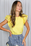 Kayla 100%Cotton Top (Five Colors!)
