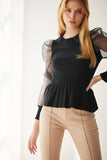 Celina Organza Top