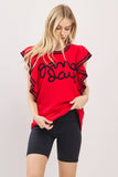 Varsity Gameday Knit Top