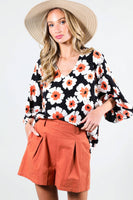 Maxxie Floral Woven Top