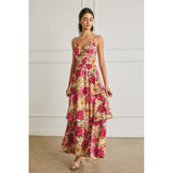 Petal Pop Corset Layered Dress