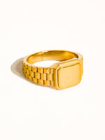 Sens 18K Gold Non-Tarnish Watchband Ring