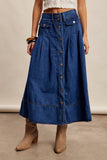 Caroline Praire Denim Skirt
