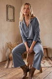 Scuba Half Zip Lounge Set (FOUR Colors!)