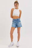 Mid Rise Boyfriend Short