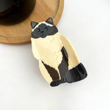 Sitting Kitty Hair Claw Clip