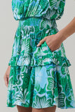 Tanti Floral Salta Ruffle Mini Dress