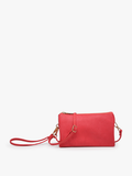 Classic Riley 3 Compartment Crossbody/Wristlet