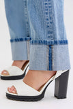 Super High Rise Dad Jean with Cuff