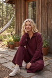 Scuba Half Zip Lounge Set (FOUR Colors!)