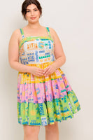 Sarasota Plus Sized Mini Dress