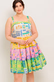 Sarasota Plus Sized Mini Dress