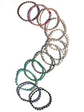 Elley Stretchy Stackable Gemstone Bracelet, Handmade in USA
