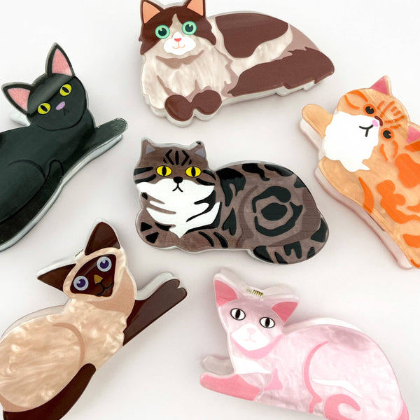 Kitty Cat Claw Clip