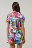 Rumi Town Marlie Collared Top