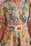 Garden Party Cotton Mini Dress