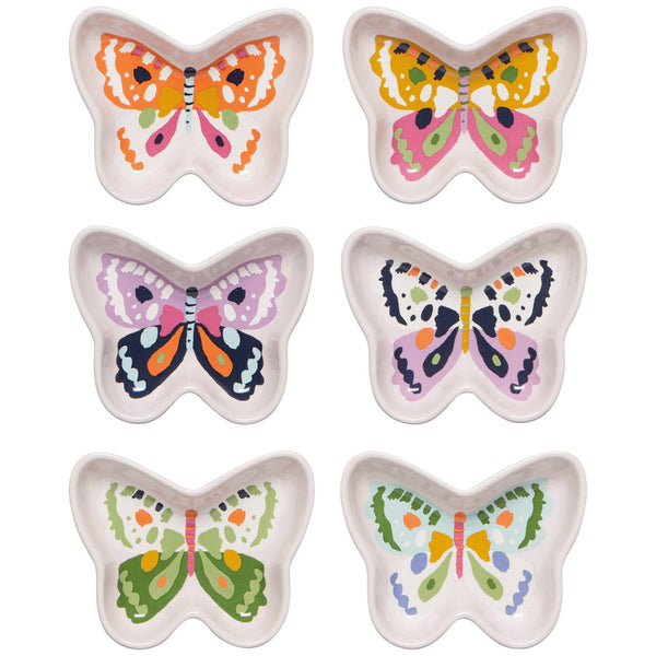 Flutter By Shaped Pinch Bowls (Set of 6)