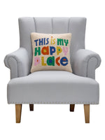 This Is My Happy Place Hook Pillow - Ampersand