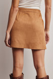 Alayna Suede Mini Skirt