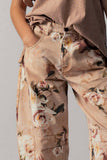 Vintage Rose Print Jeans