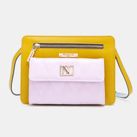 Nicole Lee Color Block Crossbody Bag