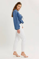 Becky Denim Top