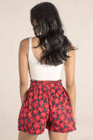 In Bloom Floral Cotton Shorts