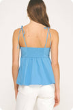Rosie Flower Poplin Top
