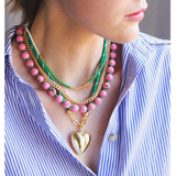 Handmade | Desert Bloom Lilac Necklace