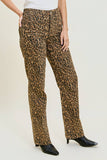 HW Kimberly Leopard Classic Straight Leg