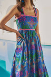 York Tropical Midi Dress