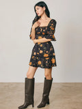 Midnight Garden Mini Dress