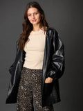 IT'S BACK! Leather Puff Sleeve Alice Jacket (Black or Espresso)