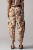 Vintage Rose Print Jeans