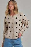 Glynda Polka Dot Cardi