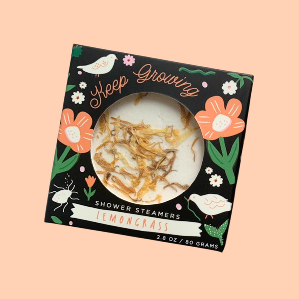 Keep Growing Lemongrass Shower Steamer Duo