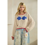 Little Fishes Knitted Sweater