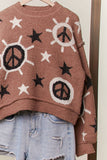 Stars + Peace Sweater