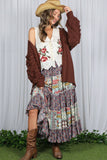 Eyelet Boho Embroidery Cotton Vest