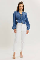 Becky Denim Top