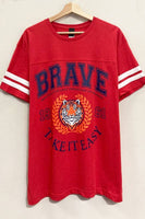 Sporty Brave Graphic Tee