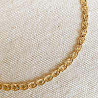 18k Gold Filled Detailed Mariner Anklet