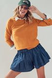 Bestselling Viscose Crewneck Pullover (SEVEN Colors)